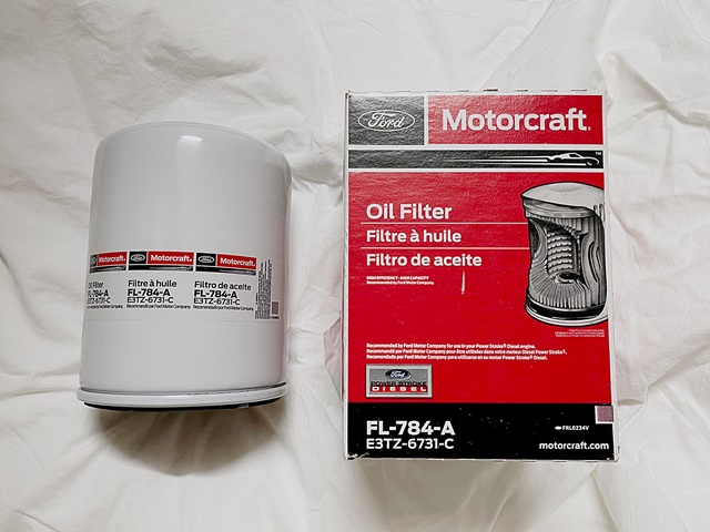 Motorcraft oil filter FL-784A 7.3 6.9 Non Turbo...