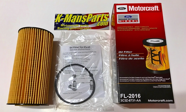 Motorcraft FL-2016 oil filter 6.0 6.4 Power Stroke Diesel