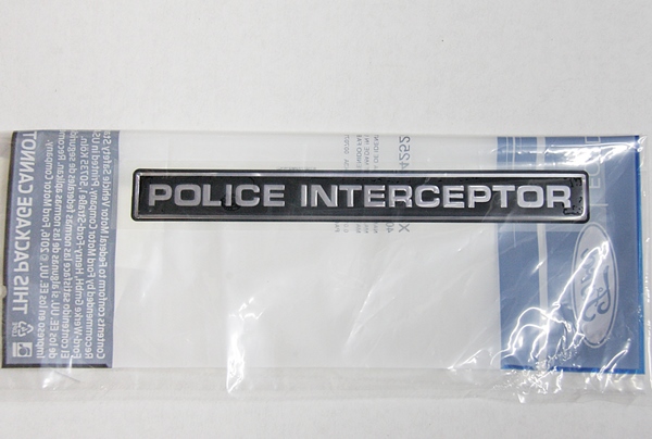Ford Crown Victoria & Taurus Police Interceptor emblem OEM