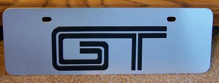 Mustang GT s/s plate half high