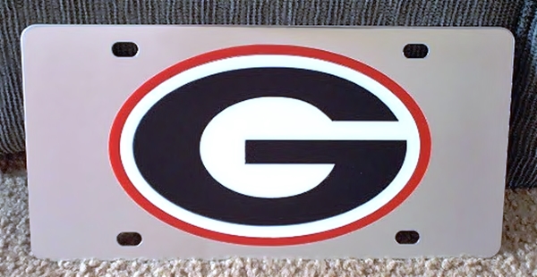 University of Georgia License Plate Auto Tag Vanity Plate Georgia Bulldogs