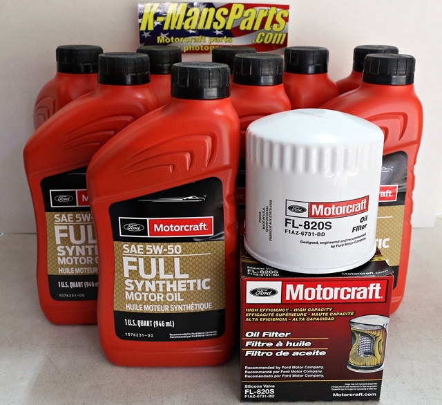 Synthetic Oil Change >> 2013 2014 Gt500 5 8 Motorcraft 9qt 5w 50 Full Synthetic Oil Change Kit Synthetic Oil Change >> 2013 2014 Gt500 5 8 Motorcraft 9qt 5w 50 Full Synthetic Oil Change Kit
