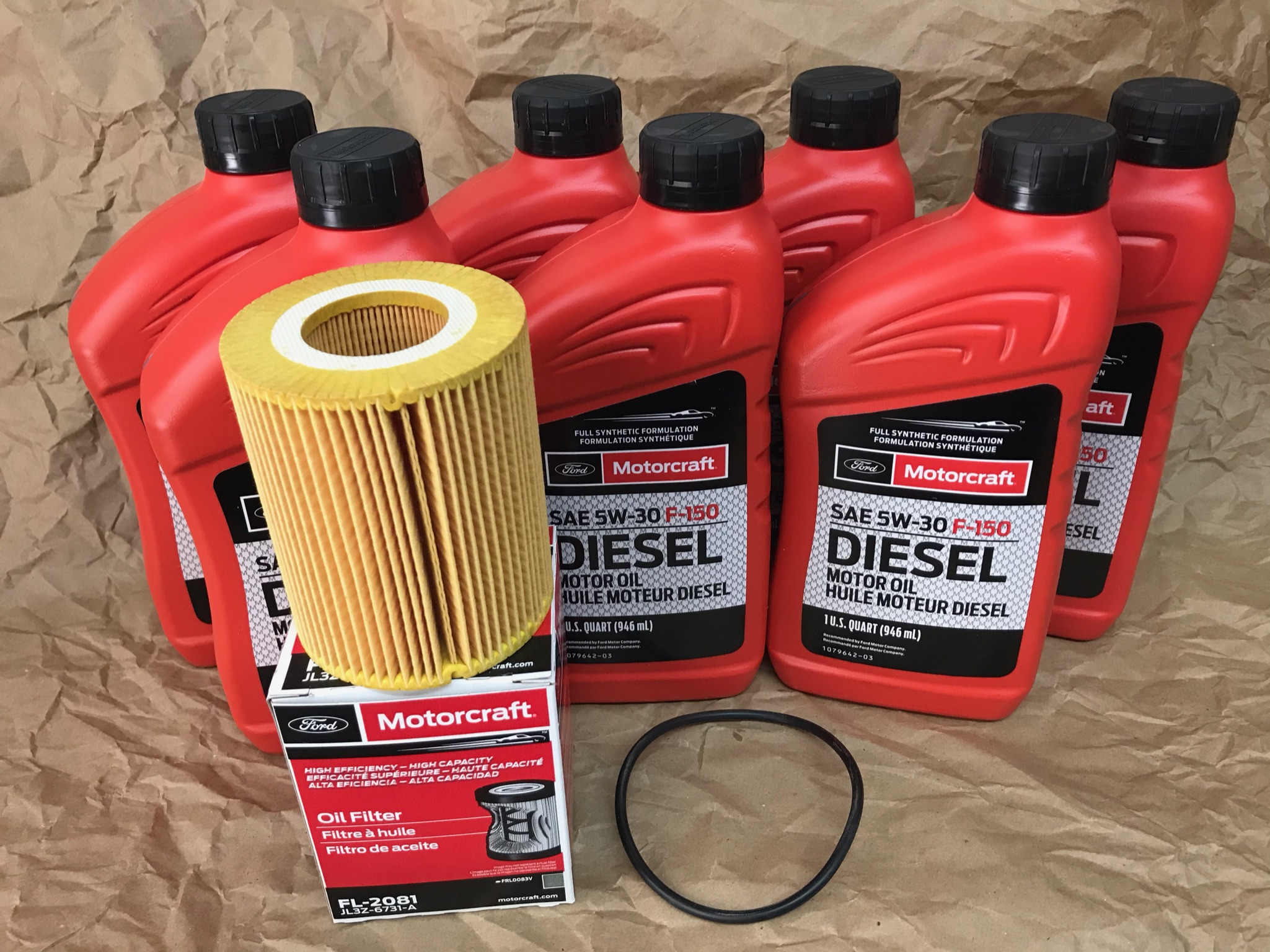 2018 2021 F150 3 0 Power Stroke Diesel Motorcraft Oil Change Kit