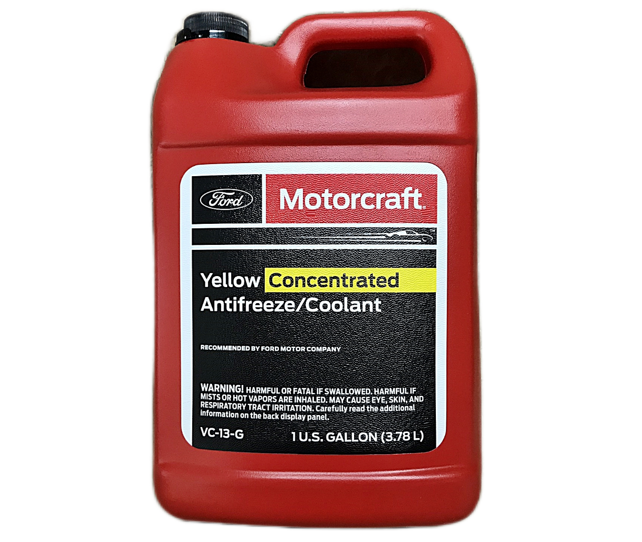 Motorcraft Yellow anti-freeze engine coolant sy...