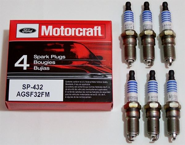 Motorcraft spark plugs AGSF-32-FM (set of six)