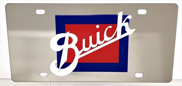 Buick retro logo vanity license plate tag