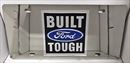 Built Ford Tough vanity license plate car tag