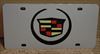 Cadillac emblem stainless steel plate tag