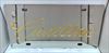 Cadillac script gold stainless steel vanity plate tag