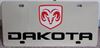 Dodge Dakota vanity license plate car tag