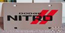 Dodge Nitro vanity license plate car tag