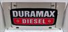 Chevrolet Duramax Diesel emblem stainless steel license plate