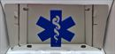 EMT emblem vanity license plate car tag