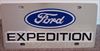 Ford Expedition vanity license plate car tag