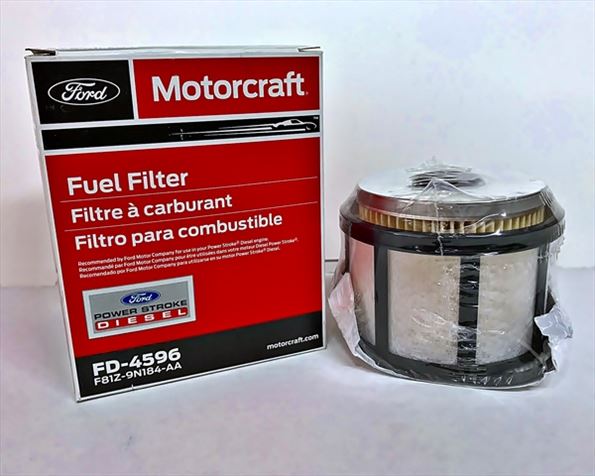 Motorcraft FD4596 fuel filter 7.3 Power Stroke Turbo Diesel 1998-2003