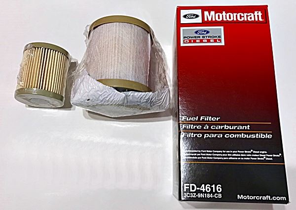 Motorcraft FD4616 fuel filter kit 6.0 Power Stroke Diesel F-Series