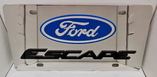 Ford Escape vanity license plate car tag