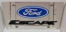 Ford Escape vanity license plate car tag