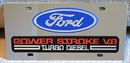 Ford Power Stroke Turbo Diesel 6.0 V8 vanity plate
