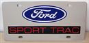 Ford Sport Trac vanity license plate car tag