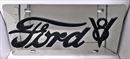Ford Old Style V8 retro license plate tag
