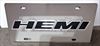 HEMI Dodge Jeep Chrysler vanity license plate tag