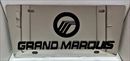Mercury Grand Marquis black stainless steel plate
