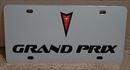 Pontiac Grand Prix stainless steel license plate