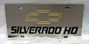 Chevrolet Silverado HD vanity license plate