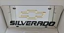 Chevrolet Silverado stainless steel license plate pre2007