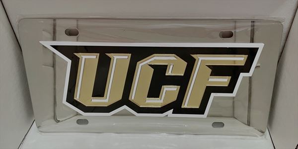 Central Florida Knights UCF vanity license plate car tag