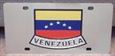 Venezuela vanity flag license plate tag